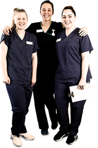 Image of three nurses