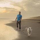 PU20 cancer care man with dog 140x140