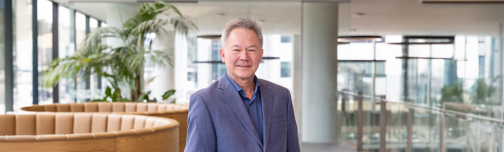 Man standing in office